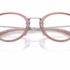 Coach HC6268D 5568 - Transparent Purple eyeglasses angle view