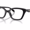 Coach HC6270U 5002 - Black eyeglasses angle view