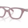 Coach HC6270U 5495 - Milky Putty eyeglasses angle view