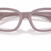 Coach HC6270U 5495 - Milky Putty eyeglasses angle view