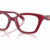 Coach HC6270U 5526 - Milky Cherry eyeglasses angle view