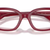 Coach HC6270U 5526 - Milky Cherry eyeglasses angle view