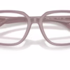 Coach HC6271U 5495 - Milky Putty eyeglasses angle view