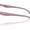 Coach HC6271U 5495 - Milky Putty eyeglasses side view