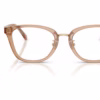 Coach HC6272F 5654 - Transparent Brown eyeglasses front view