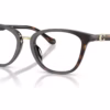 Coach HC6272U 5120 - Dark Tortoise eyeglasses angle view