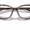 Coach HC6273U 5120 - Dark Tortoise eyeglasses angle view