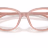Coach HC6273U 5839 - Milky Buff eyeglasses angle view