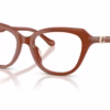Coach HC6273U 5841 - Milky Hazelnut eyeglasses angle view