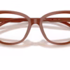 Coach HC6273U 5841 - Milky Hazelnut eyeglasses angle view