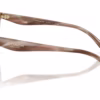 Coach HC6274U 5901 - Striated Redwood/Maple eyeglasses side view
