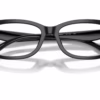 Coach HC6275U 5002 - Black eyeglasses angle view