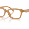 Coach HC6275U 5774 - Milky Amber eyeglasses angle view