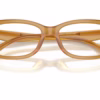 Coach HC6275U 5774 - Milky Amber eyeglasses angle view