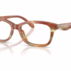 Coach HC6275U 5898 - Striated Bark/Moss eyeglasses angle view