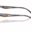 Coach HC6275U 5899 - Striated Maple/Blueberry eyeglasses side view