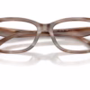 Coach HC6275U 5901 - Striated Redwood/Maple eyeglasses angle view