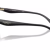 Coach HC6276U 5002 - Black eyeglasses side view
