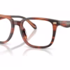 Coach HC6276U 5906 - Striated Caramel eyeglasses angle view