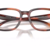 Coach HC6276U 5906 - Striated Caramel eyeglasses angle view