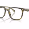 Coach HC6276U 5907 - Striped Olive eyeglasses angle view