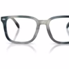 Coach HC6276U 5909 - Striated Blue eyeglasses front view