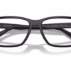 Coach HC6278U 5002 - Matte Black eyeglasses angle view