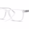 Coach HC6278U 5111 - Transparent Clear eyeglasses angle view