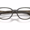 Coach HC6279D 5400 - Transparent Oak eyeglasses angle view