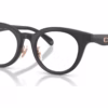 Coach HC6280D 5104 - Transparent Dark Grey eyeglasses angle view