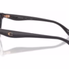 Coach HC6280D 5104 - Transparent Dark Grey eyeglasses side view