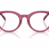 Coach HC6280D 5824 - Transparent Burgundy eyeglasses front view