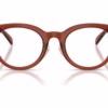 Coach HC6280D 5847 - Transparent Brown eyeglasses front view