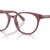 Coach HC6301F 5969 - Transparent Purple eyeglasses angle view