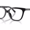 Coach HC6302U 5002 - Black eyeglasses angle view