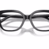 Coach HC6302U 5002 - Black eyeglasses angle view