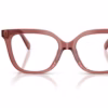 Coach HC6302U 5961 - Transparent Smoke Pink eyeglasses front view