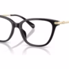 Coach HC6303U 5002 - Black eyeglasses angle view