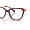 Coach HC6303U 5938 - Walnut Tortoise eyeglasses angle view