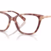 Coach HC6303U 5960 - Purple Tortoise eyeglasses angle view
