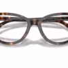 Coach HC6304U 5120 - Dark Tortoise eyeglasses angle view