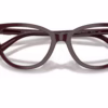 Coach HC6304U 5970 - Transparent Dark Cherry eyeglasses angle view