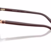 Coach HC6304U 5970 - Transparent Dark Cherry eyeglasses side view