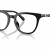 Coach HC6305U 5002 - Black eyeglasses angle view