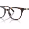Coach HC6305U 5120 - Dark Tortoise eyeglasses angle view