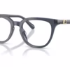 Coach HC6305U 5971 - Transparent Denim Blue eyeglasses angle view