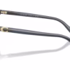 Coach HC6305U 5971 - Transparent Denim Blue eyeglasses side view