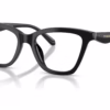 Coach HC6306U 5002 - Black eyeglasses angle view