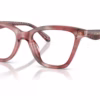 Coach HC6306U 5964 - Rose Watercolor eyeglasses angle view