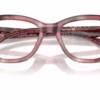 Coach HC6306U 5964 - Rose Watercolor eyeglasses angle view